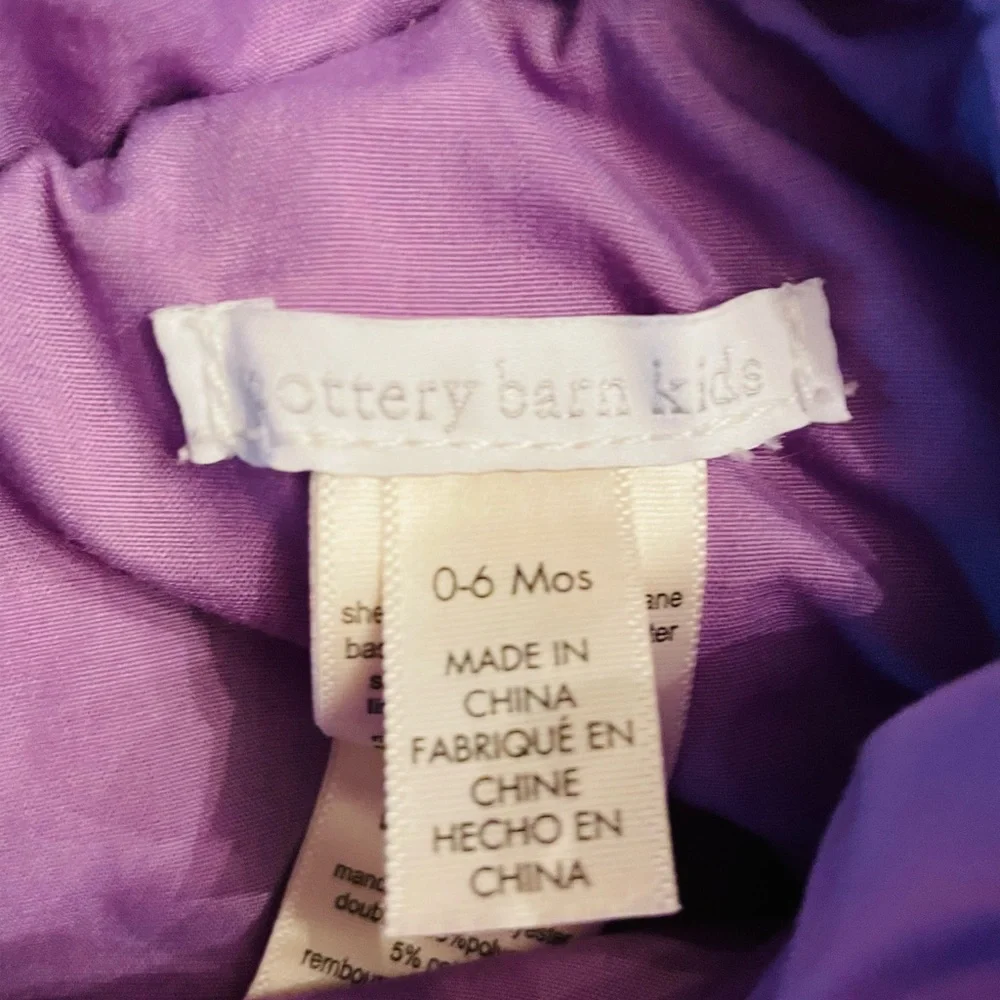 Pottery Barn Kids Monsters Inc Boo Costume - Picture 8 of 11